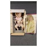 The Ashton Drake Galleries Porcelain Dolls In Box