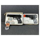 Air pistol Guns (2) & some lead pellets