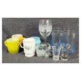 Coffee Cups, Tumblers, Shot Glasses,Wine Glass