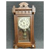 New Haven 8-Day Wind-Up Wall Clock