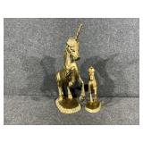 Brass Unicorn Statue(2)
