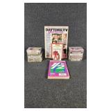 Cassette Tapes, Notepad, Magazine