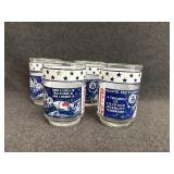 1970 Libbey Apollo 13 "Safe Return" Glasses (4)