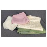 Fabric Tablecloths(3), Round Lace Tablecloth,