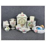 Bud Vases, Genie Lamp, Classic Treasures Clock