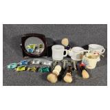 Wet Shaving Gear, Ceramic Shaving Mugs, Lather Bow