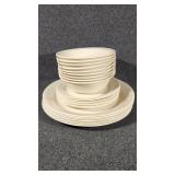 Correlle Blossoms In Lace Plates ,Salad Plates,