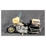 Plastic Toy Police Motorcycle