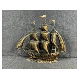 Metal Sailing Ship