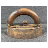 Brookville Sad Iron w/ Wooden Detachable Handle
