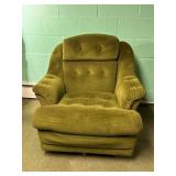 Green Swivel Rocking Chair