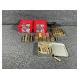 Hornady 45 cal bullets, misc shells,