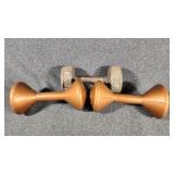 Hand Weights 5lbs(2), 15Lb(1)