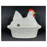 Ceramic Hen on a nest Soup Tureen no handle