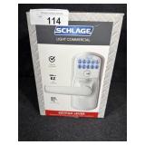 Electronic Push Button Lever Lockset