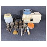 Glass Hole Drills, Plastic Tool Box