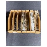 Fasteners,Metal Sleeves, Brass Tone Screws, Deck