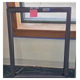 Steel Door Lite Kit , No Glass Steel Frame 23X29