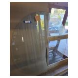 Round Glass Table Top Polished Edges 42X 3/8