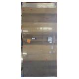 Clear Tempered  Glass W/Polished Edges