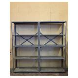 Metal Shelving Units 5 Shelves Pet Unit(2)