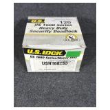 Dead Bolt Lock Bright Brass