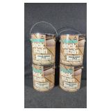 Moorwood  Deck Stain -Sequoia Redwood 4 Gallons