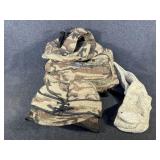 Camo Wool Backpack and Hat