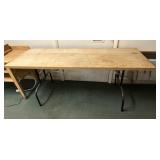 Wooden Folding Table 68x24x31
