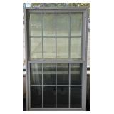 White Double Hung Windows 38X65 W/Grids