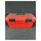 Red Plastic Tool Box