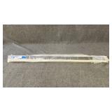 Door Sweeps/Rubber Bottom Silver 36In (8)