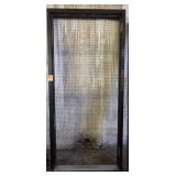 Brown Aluminum Door Frame