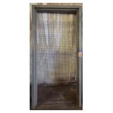 Gray Welded Steel Door Frame. Fits 36X80 Door