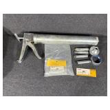 Caulk Gun For Sausage Tubes & Nozzles