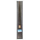 Phenolic Straight Edge Black 3X10