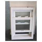White Double Hung Window 19X28