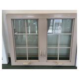 Tan 2 Lite Window Casement 45X36