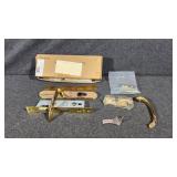 Polished Glass Mortise Designer Hardware
