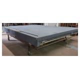 10ï¿½ X 12ï¿½ Steel Framed Table 6" Wheels Wired
