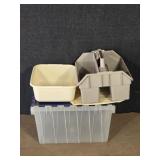 Plastic Tub, Dish Pan, Cleaning Caddy