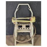 Rolling Garden Hose Reel Cart, Oscillating