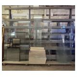 Double Sided A Frame Wood Rack 10ï¿½ x 93"