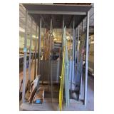 Oak Stand Up Rack 60X 48 X 90"