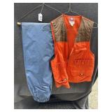 Antler Hunting Vest, Waterproof Pants