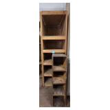 Custom Wood Storage Shelving Unit
