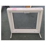 25 X 23 1/2 Hopper Yellow Out, White Inside