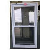 Double Hung White Windows 34 1/8 X 60 1/2 (2)