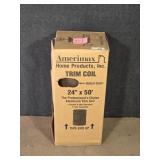 Partial Roll Coil Stock Brown & White