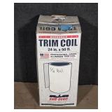 Partial Roll Woodgrain Coil Stock White